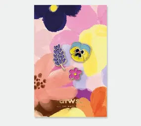 All the ways to say All the ways to say - pins - flowers (3 pins)