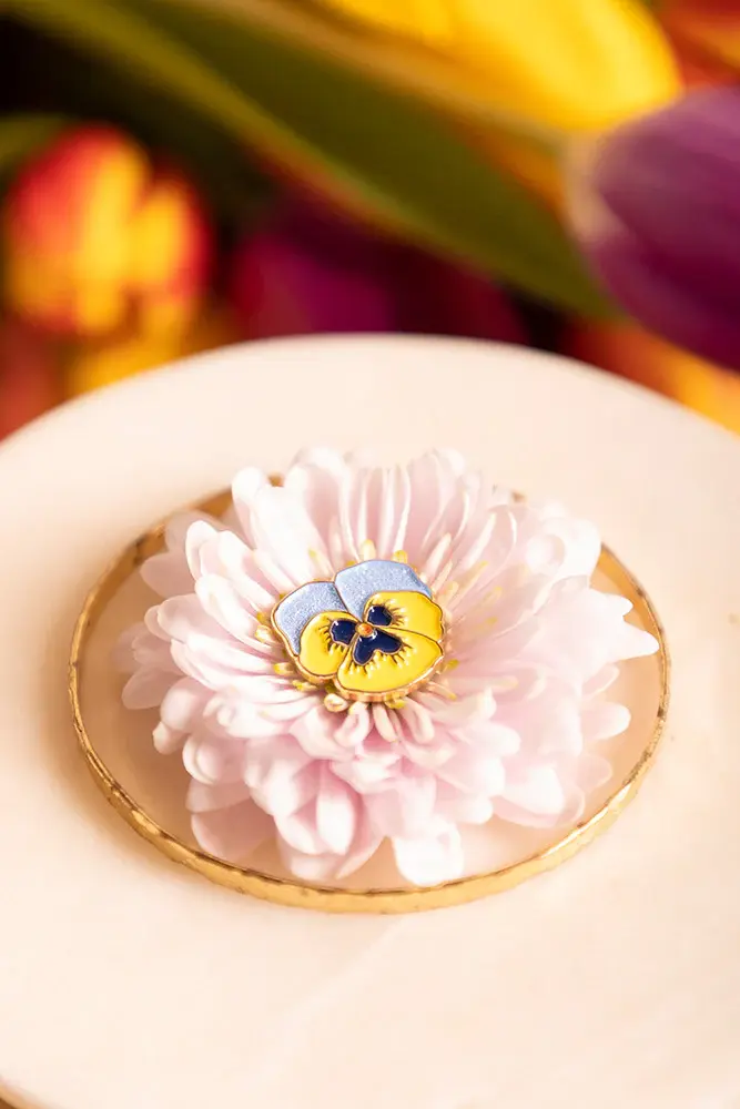 All the ways to say All the ways to say - pins - flowers (3 pins)