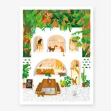 All the ways to say All the ways to say - poster (18 x 24 cm) - cat's bar