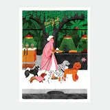 All the ways to say All the ways to say - poster (18 x 24 cm) - dogsitter