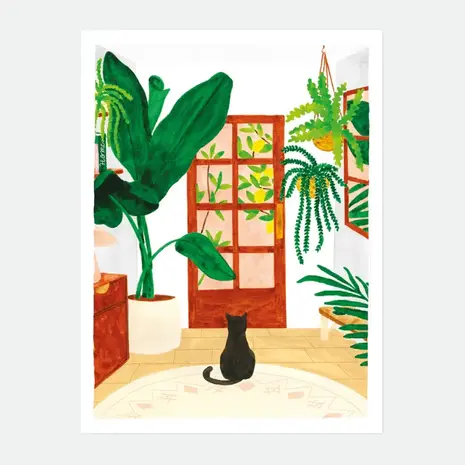 All the ways to say All the ways to say - poster (18 x 24 cm) - miss you cat