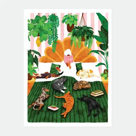 All the ways to say All the ways to say - poster (18 x 24 cm) - life with pets & plants