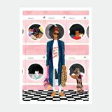 All the ways to say All the ways to say - poster (18 x 24 cm) - laundry day