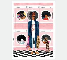 All the ways to say All the ways to say - poster (18 x 24 cm) - laundry day