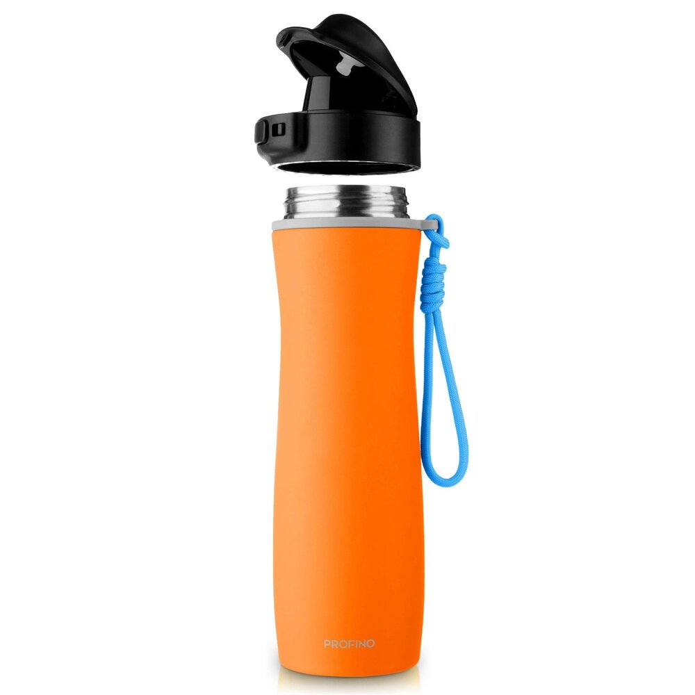 Profino Profino - thermos sportfles active (600 ml) - orange
