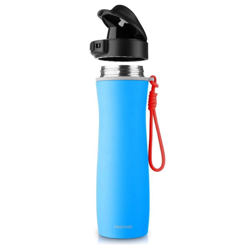 Profino Profino - thermos sportfles active (600 ml) - blue