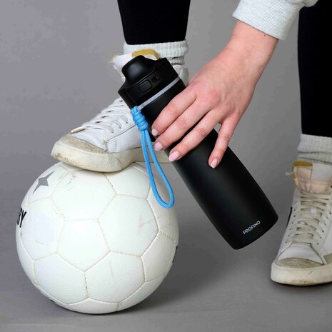 Profino Profino - thermos sportfles active (600 ml) - black
