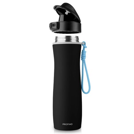 Profino Profino - thermos sportfles active (600 ml) - black