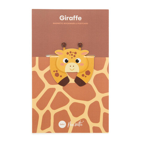 Macnettic Macnettic - magnetische boekenlegger - giraffe