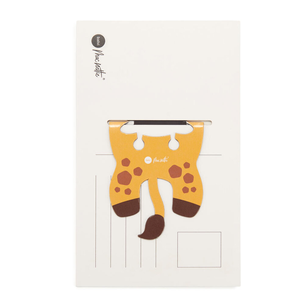 Macnettic Macnettic - magnetische boekenlegger - giraffe