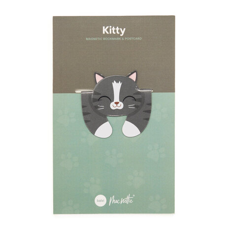 Macnettic Macnettic - magnetische boekenlegger - kitty