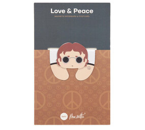 Macnettic Macnettic - magnetische boekenlegger - love & peace