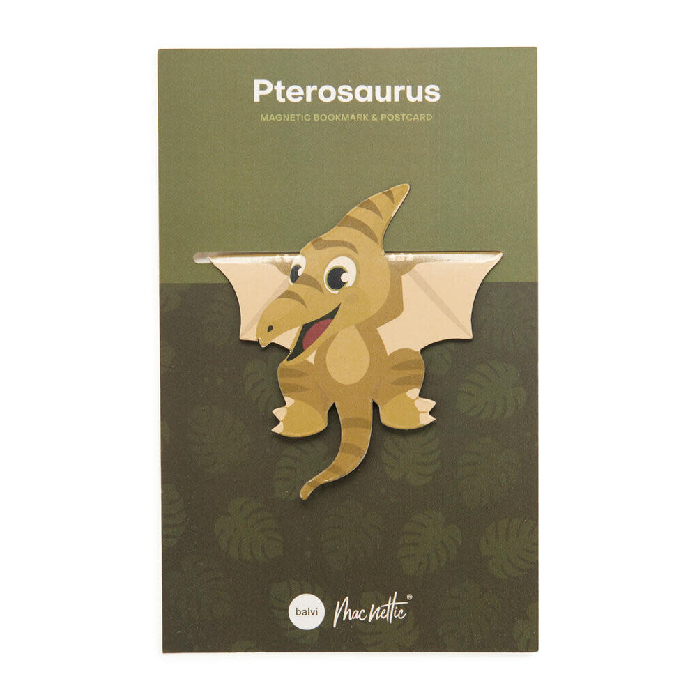 Macnettic Macnettic - magnetische boekenlegger - pterosaurus