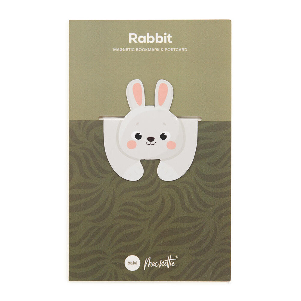 Macnettic Macnettic - magnetische boekenlegger - rabbit