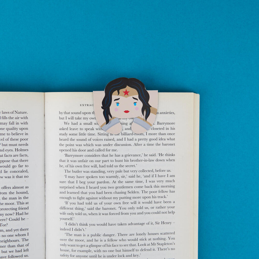 Macnettic Macnettic - magnetische boekenlegger - superwoman