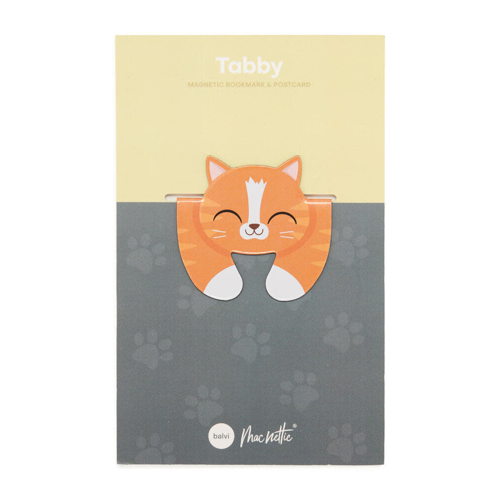 Macnettic Macnettic - magnetische boekenlegger - tabby