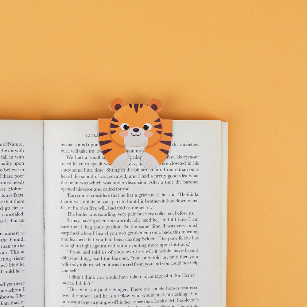 Macnettic Macnettic - magnetische boekenlegger - tiger