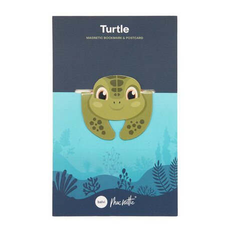 Macnettic Macnettic - magnetische boekenlegger - turtle