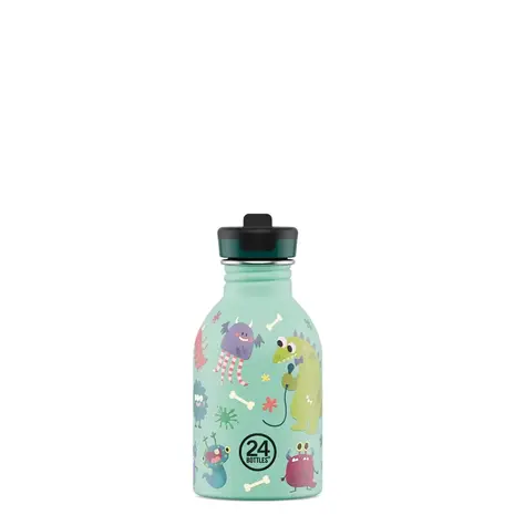 24 Bottles 24 Bottles - rvs drinkfles (250 ml) - spooky friends 24 Bottles 24 Bottles - rvs drinkfles (250 ml) - spooky friends
