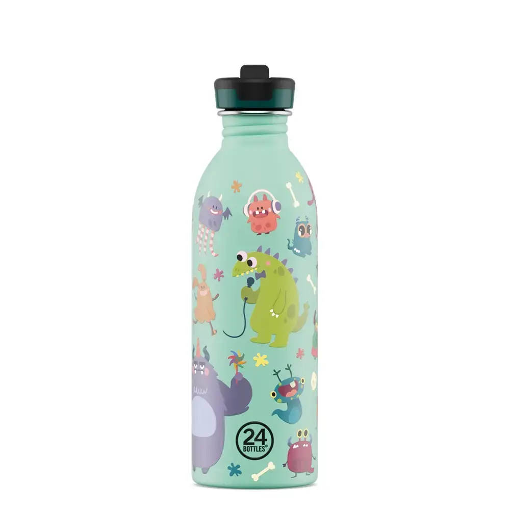 24 Bottles 24 Bottles - rvs drinkfles (500 ml) - spooky friends 24 Bottles 24 Bottles - rvs drinkfles (500 ml) - spooky friends