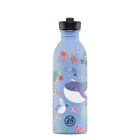 24 Bottles 24 Bottles - rvs drinkfles (500 ml) - ocean friends