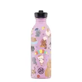 24 Bottles 24 Bottles - rvs drinkfles (500 ml) - meow friends 24 Bottles 24 Bottles - rvs drinkfles (500 ml) - meow friends