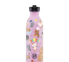 24 Bottles 24 Bottles - rvs drinkfles (500 ml) - meow friends