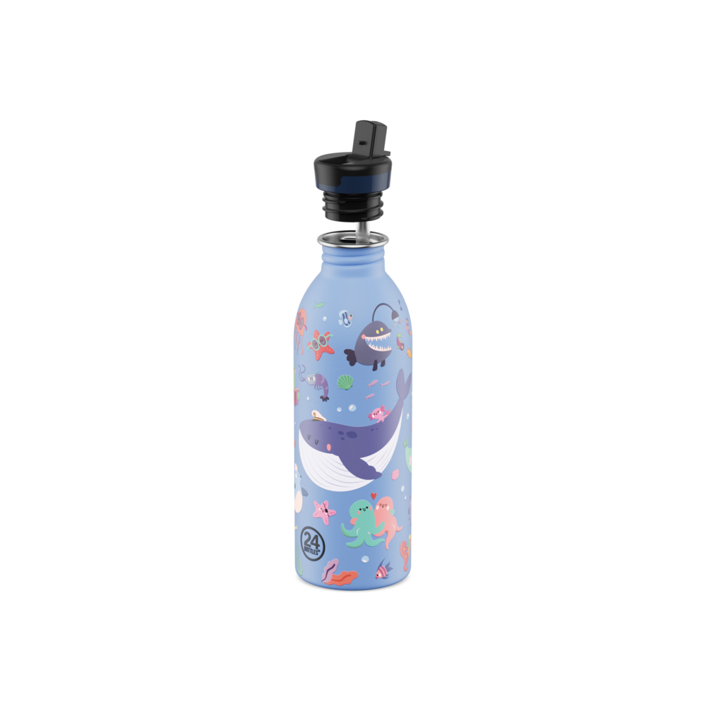 24 Bottles 24 Bottles - rvs drinkfles (500 ml) - ocean friends