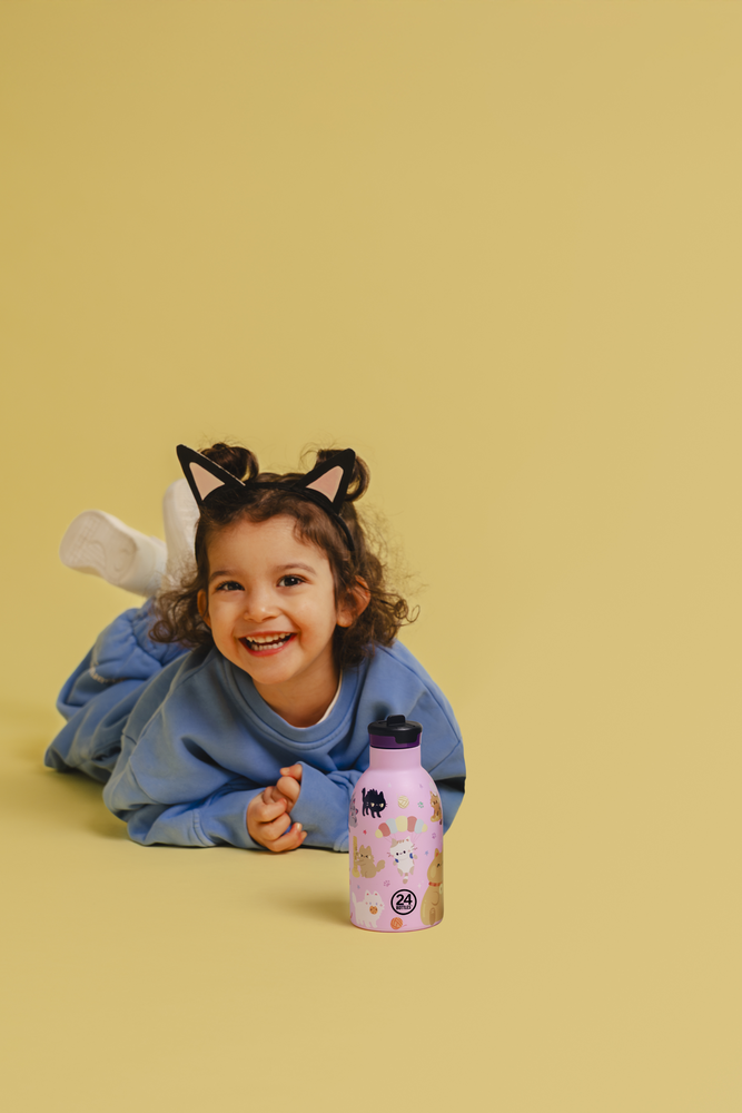 24 Bottles 24 Bottles - rvs drinkfles (250 ml) - meow friends