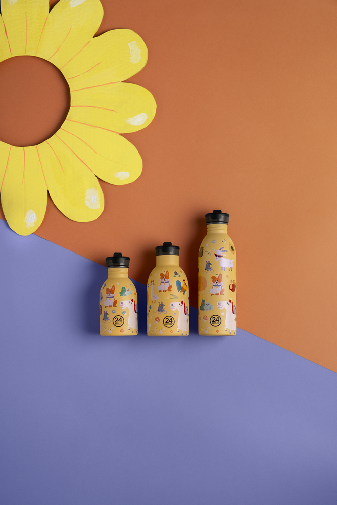 24 Bottles 24 Bottles - rvs drinkfles (500 ml) - farm friends