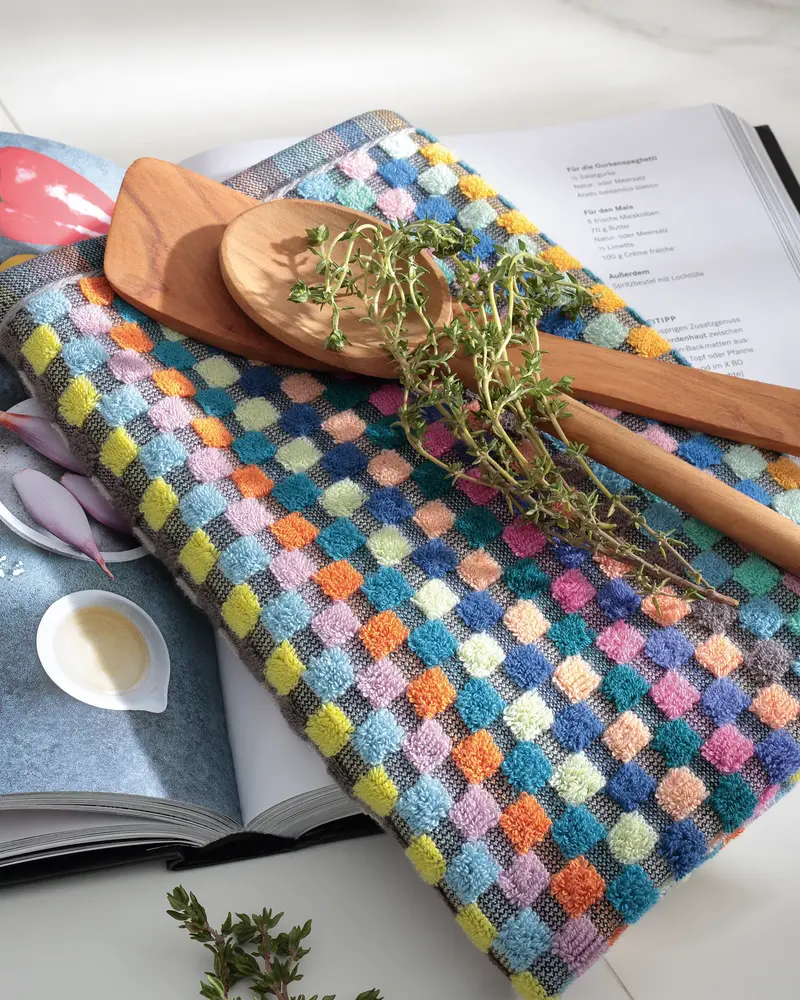 Cawö Cawö - keukenhanddoek - confetti (50x50 cm)