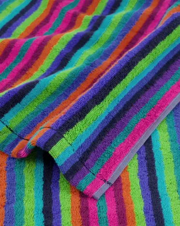 Cawö Cawö - handdoek - lifestyle stripes (50x100 cm)