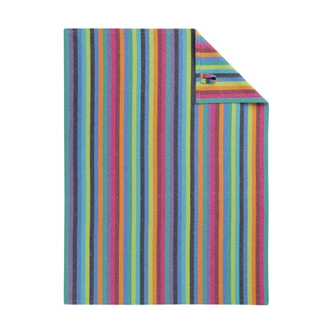 Cawö Cawö - theedoek - lifestyle stripes donker (50x70 cm)