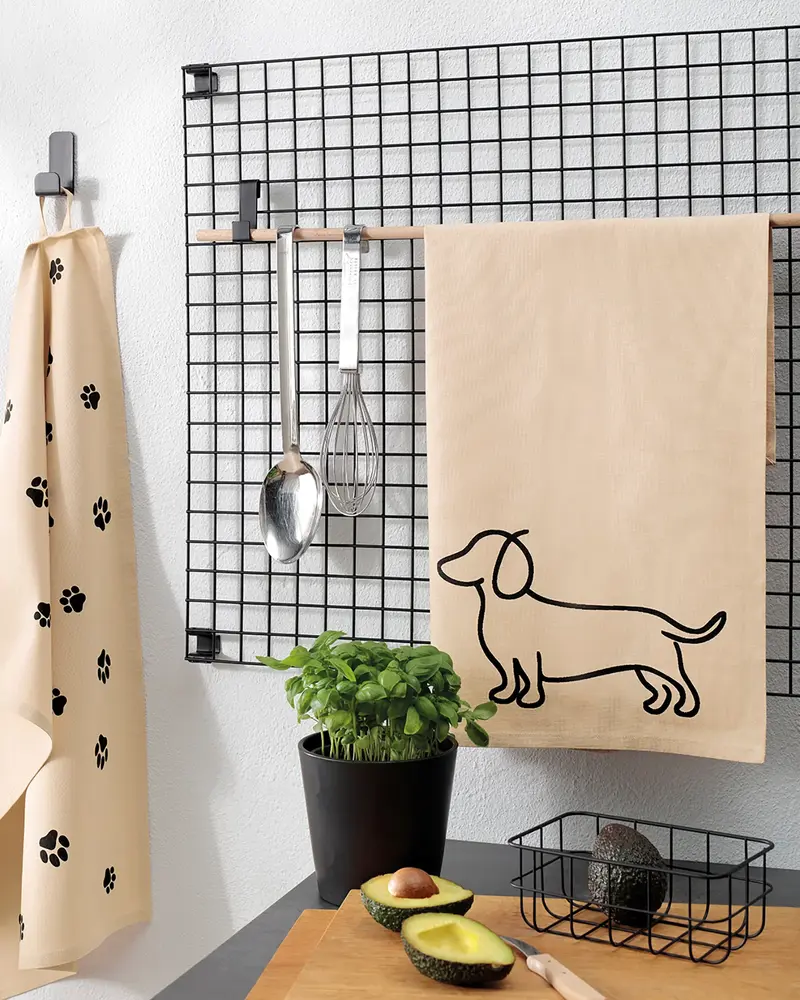 Cawö Cawö - theedoek - we love dogs companion (50x70 cm)
