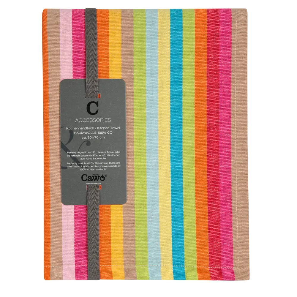 Cawö Cawö - theedoek - lifestyle stripes (50x70 cm)