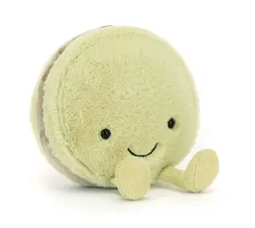 Jellycat Jellycat - amuseables knuffel - max macaron (pistachio)