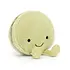 Jellycat - amuseables knuffel - max macaron (pistachio) Jellycat - amuseables knuffel - max macaron (pistachio)
