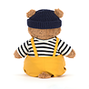 Jellycat Jellycat - knuffel beer - bartholomew bear seafarer outfit Jellycat Jellycat - knuffel beer - bartholomew bear seafarer outfit