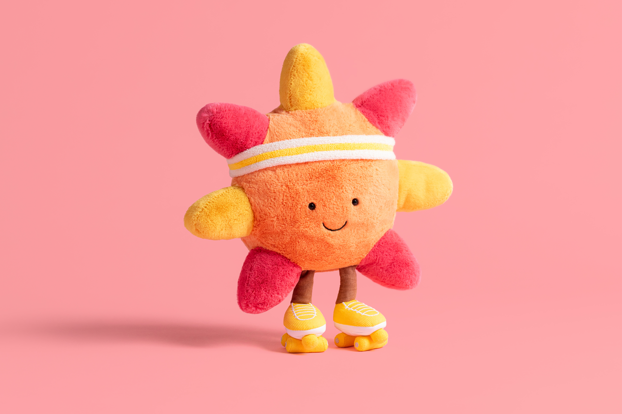 Jellycat Jellycat - amuseable knuffel - sun roller skates
