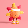 Jellycat Jellycat - amuseable knuffel - sun roller skates