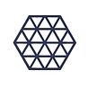 Zone Denmark Zone - panonderzetter triangles (16x14cm) - midnight Zone Denmark Zone - panonderzetter triangles (16x14cm) - midnight