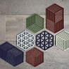 Zone Denmark Zone - panonderzetter triangles (16x14cm) - midnight Zone Denmark Zone - panonderzetter triangles (16x14cm) - midnight