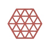 Zone Denmark Zone - panonderzetter triangles (16x14cm) - burned red