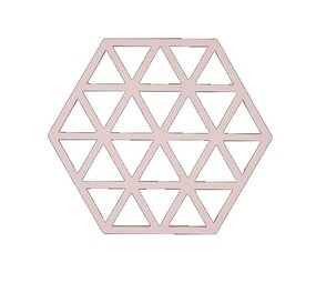 Zone Denmark Zone - panonderzetter triangles (16x14cm) - rose Zone Denmark Zone - panonderzetter triangles (16x14cm) - rose