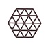 Zone - panonderzetter triangles (16x14cm) - kalamata Zone - panonderzetter triangles (16x14cm) - kalamata