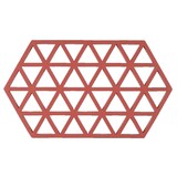 Zone Denmark Zone - panonderzetter triangles lang (24x14cm) - burned red
