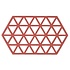 Zone - panonderzetter triangles lang (24x14cm) - burned red Zone - panonderzetter triangles lang (24x14cm) - burned red