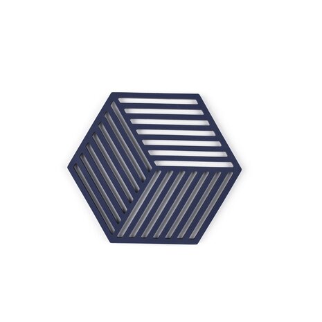 Zone Denmark Zone - panonderzetter hexagon (16x14cm) - midnight