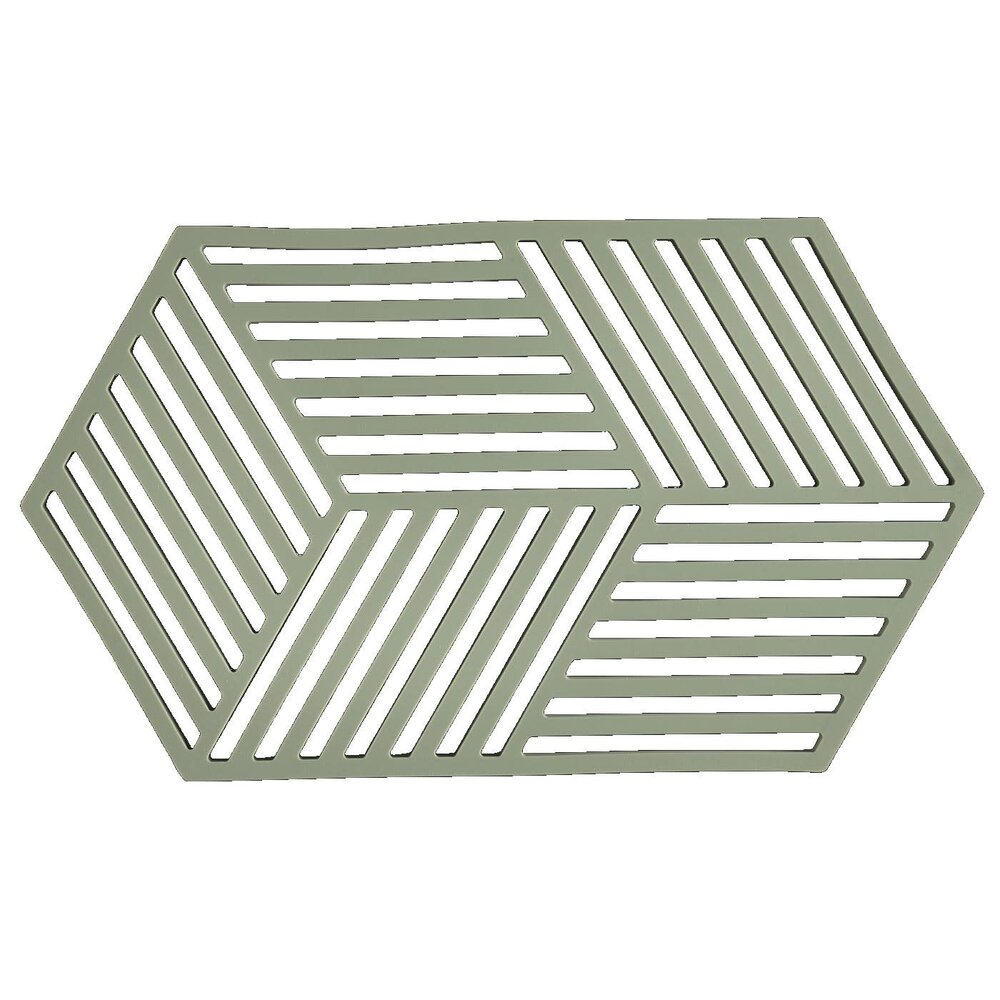Zone Denmark Zone - panonderzetter hexagon lang (24x14cm) - rosemary Zone Denmark Zone - panonderzetter hexagon lang (24x14cm) - rosemary