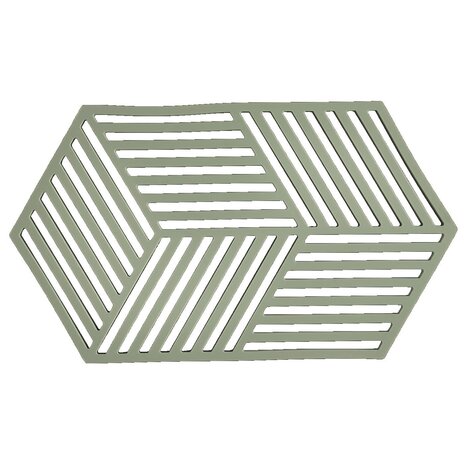 Zone Denmark Zone - panonderzetter hexagon lang (24x14cm) - rosemary Zone Denmark Zone - panonderzetter hexagon lang (24x14cm) - rosemary